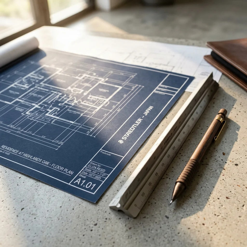 Builders web project visual mockup
