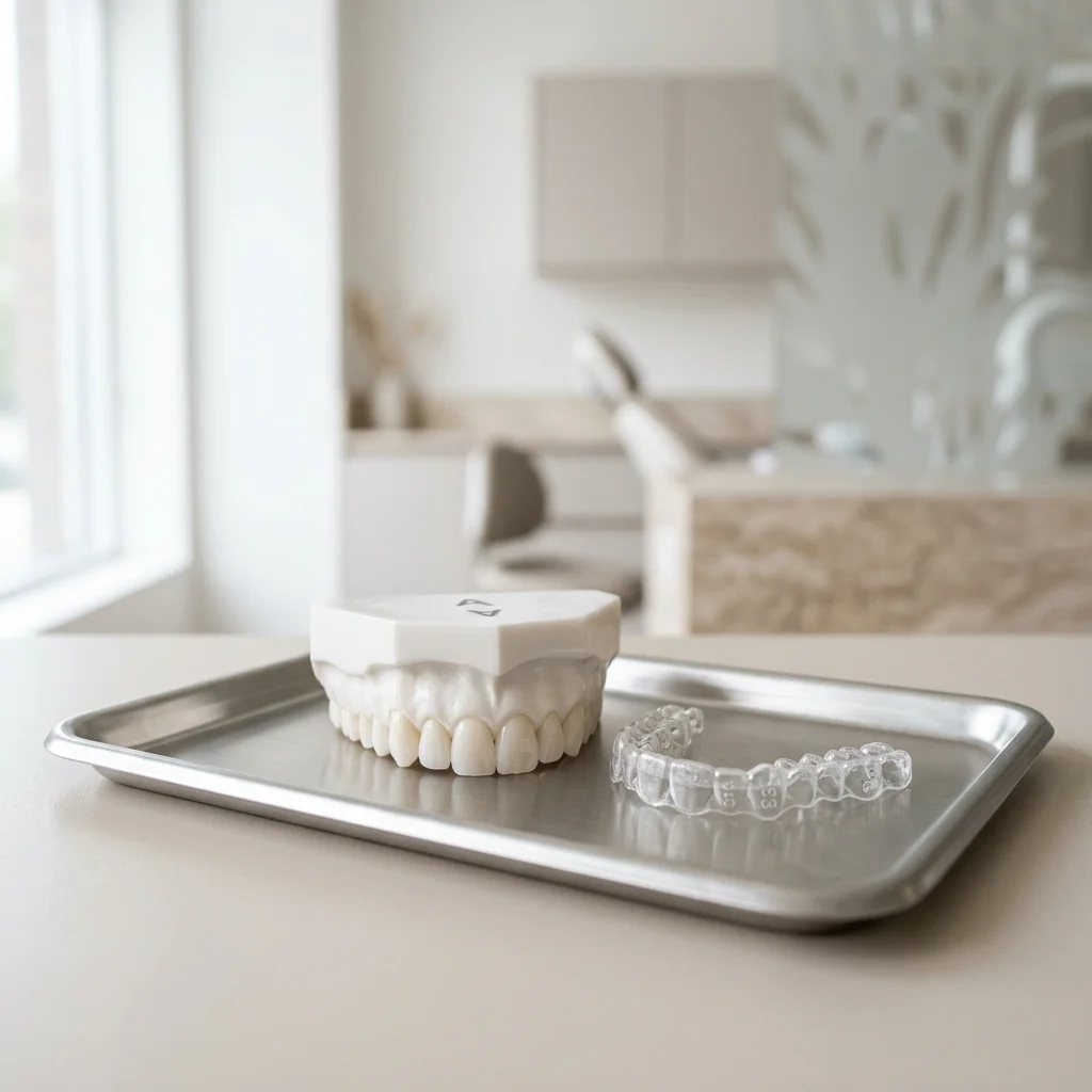 Dentists web project visual mockup