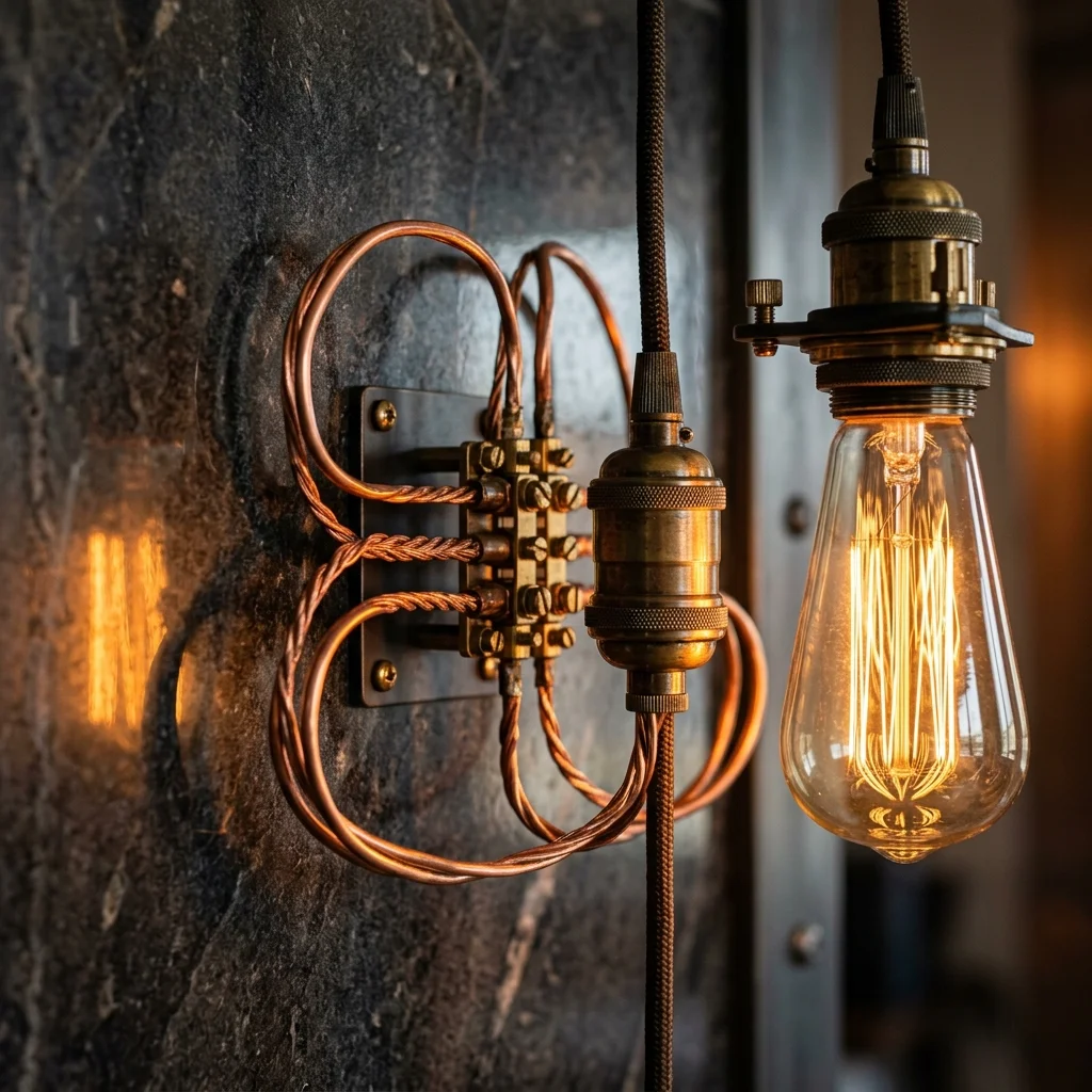 Electricians web project visual mockup
