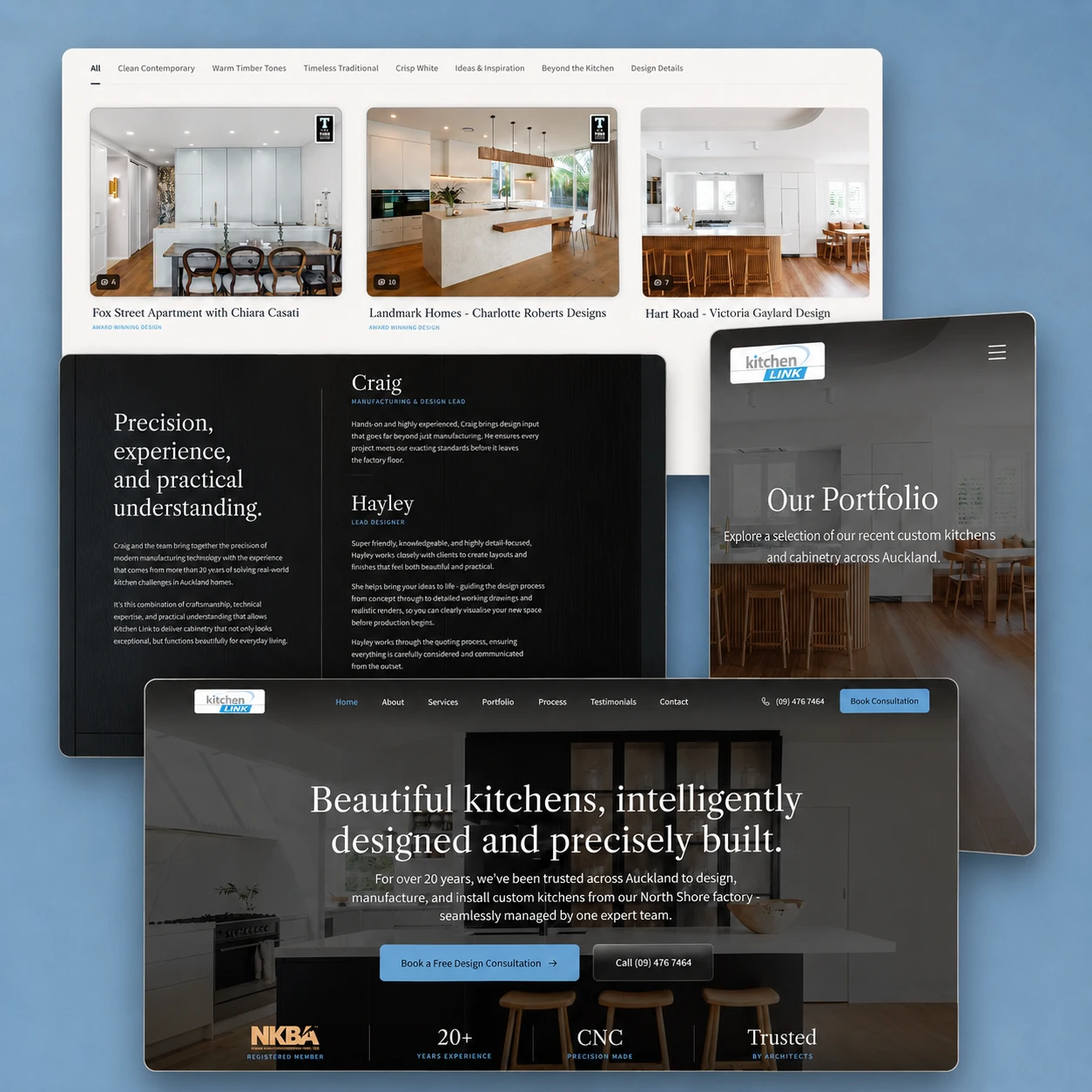 KitchenLink project showcase