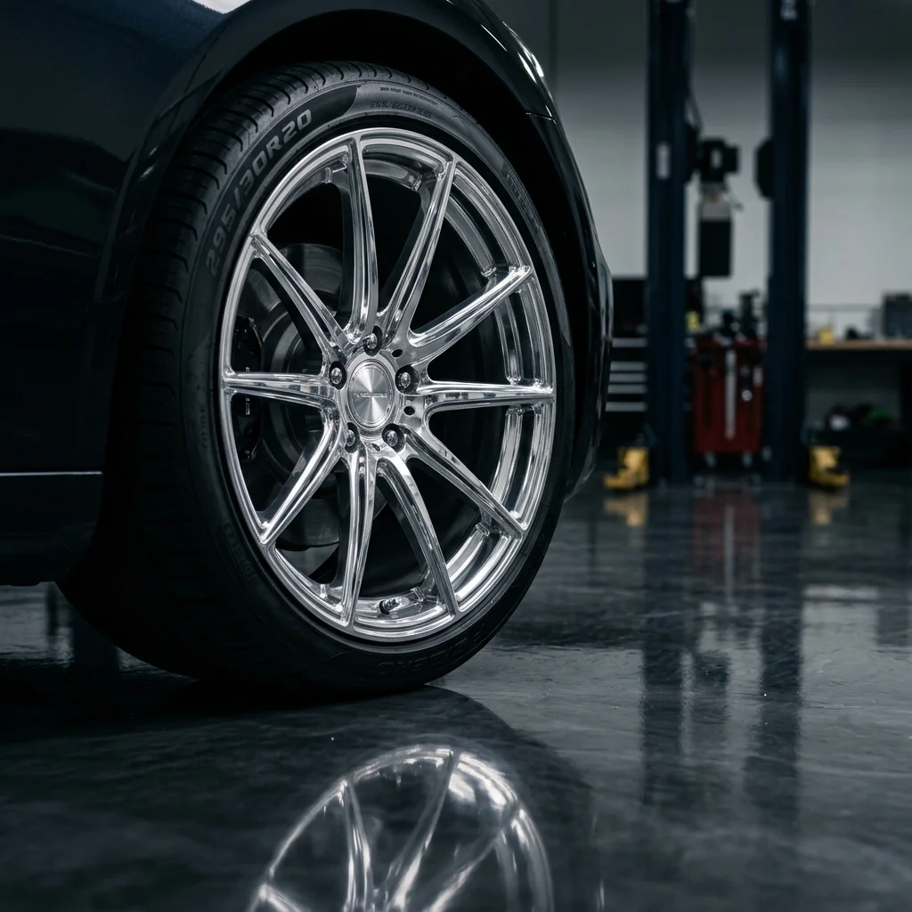 Tyre & Wheel Shops web project visual mockup